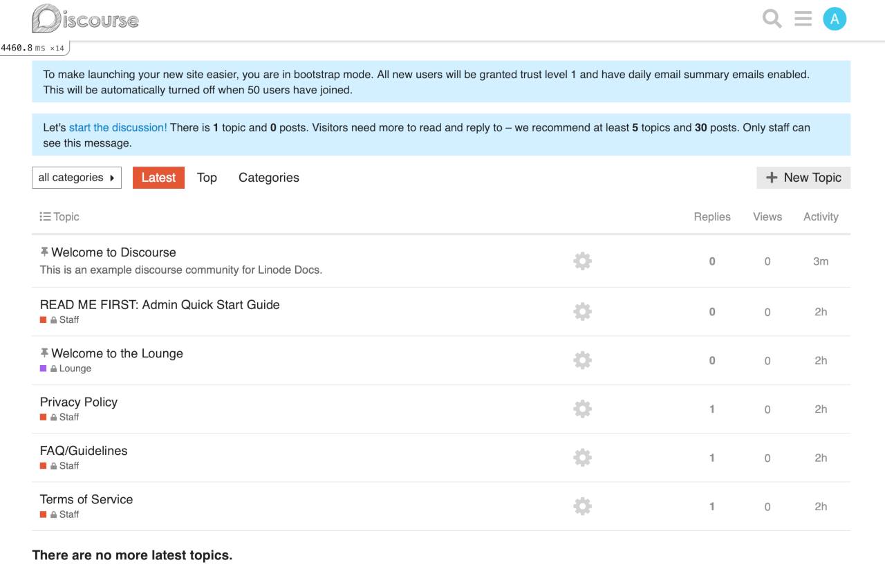 Discourse Main Discussion Page Discourse Main Discussion Page